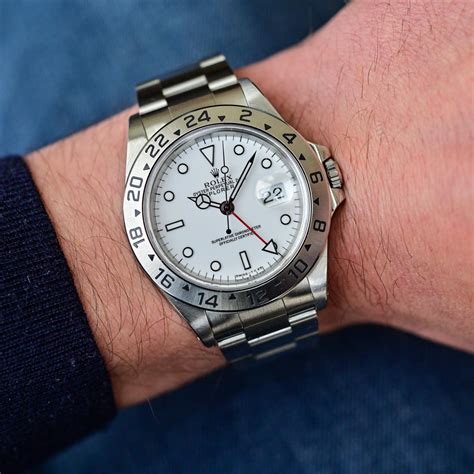 2003 rolex explorer 2 white price|2003 Rolex Explorer II Polar White 16570 Stainless Steel 40mm .